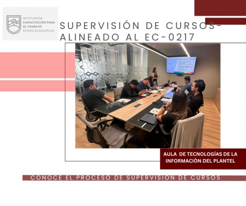 SUPERVISIÓN DE CURSOS