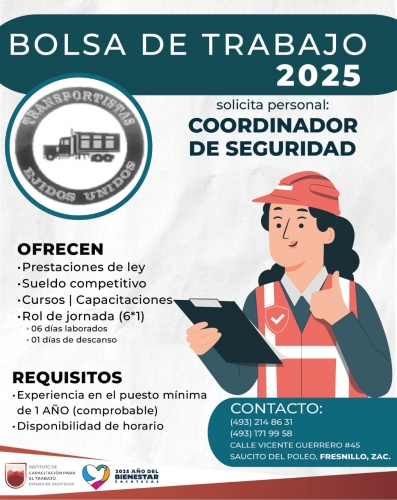 COORDINADOR DE SEGURIDAD