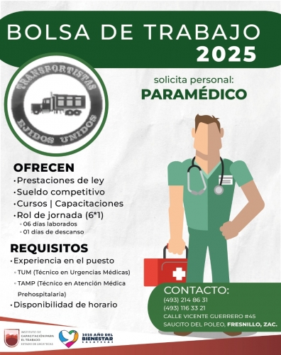 PARAMÉDICO