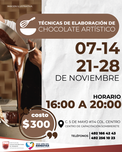 CHOCOLATE ARTÍSTICO CHOCOLATE ARTÍSTICO