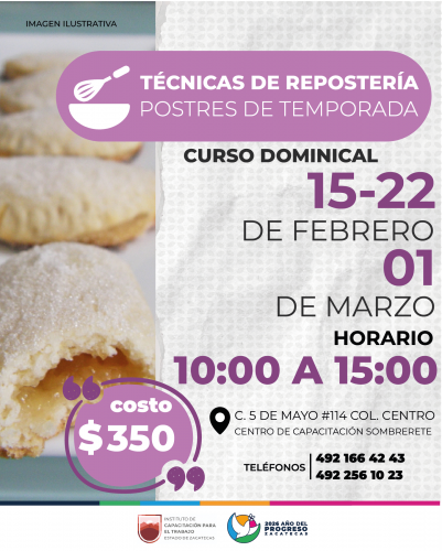 POSTRES DE TEMPORADA-DOMINICAL