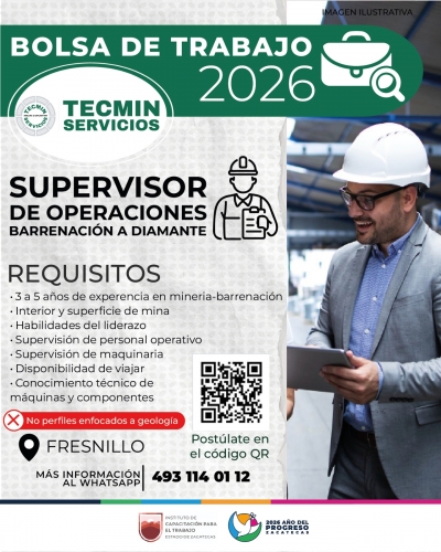 SUPERVISOR DE OPERACIONES