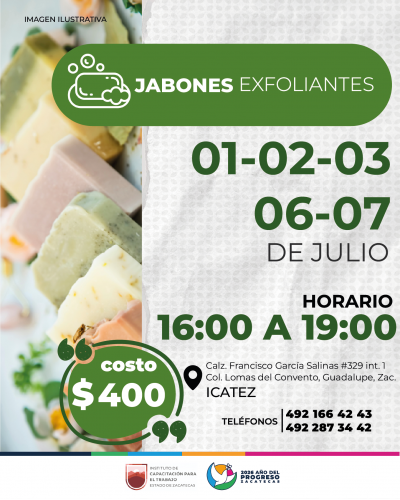 JABONES EXFOLIANTES-JULIO