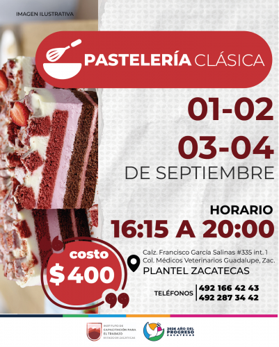 PASTELERÍA CLÁSICA