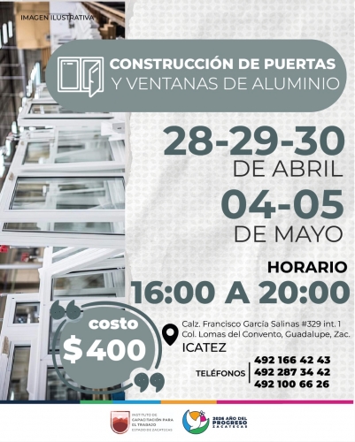 Puetas y ventanas de aluminio