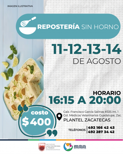 REPOSTERÍA SIN HORNO