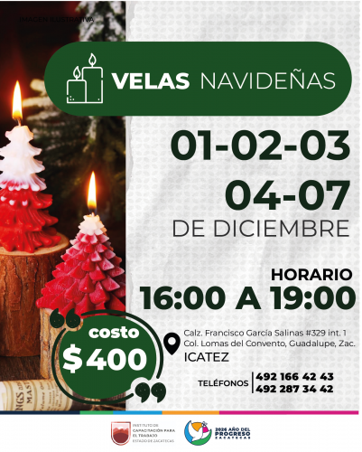 VELAS NAVIDEÑAS-DICIEMBRE