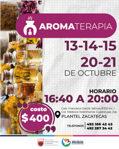 AROMATERAPIA OCTUBRE AROMATERAPIA OCTUBRE