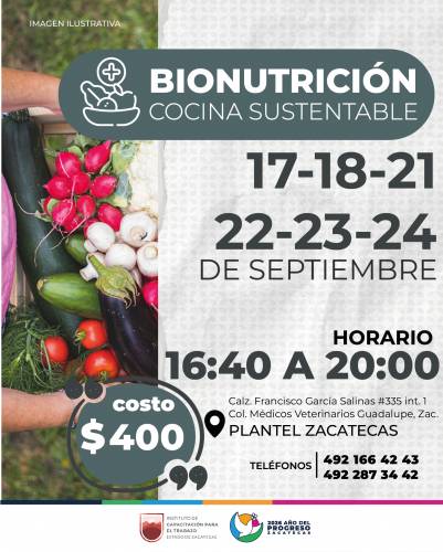 BIONUTRICIÓN COCINA SUSTENTABLE BIONUTRICIÓN COCINA SUSTENTABLE