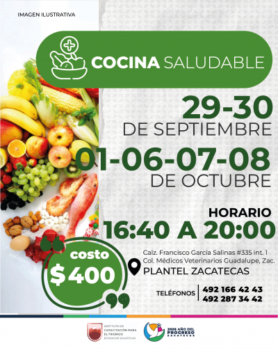 COCINA SALUDABLE OCT COCINA SALUDABLE OCT
