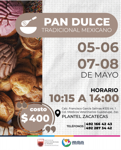 PAN DULCE MEXICANO