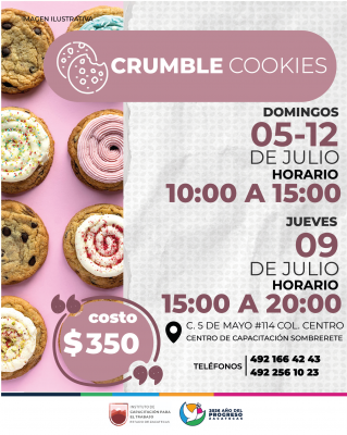 CRUMBLE COOKIES