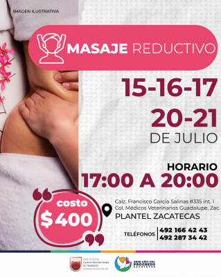 MASAJE REDUCTIVO-JULIO