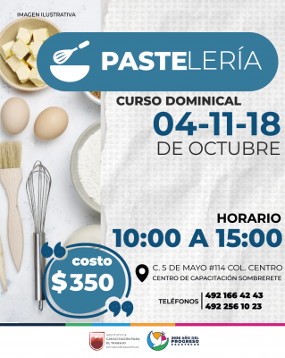 PASTELERÍA DOMINICAL OCT PASTELERÍA DOMINICAL OCT