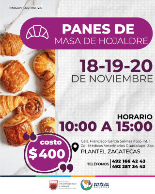 PANES DE MASA DE HOJALDRE