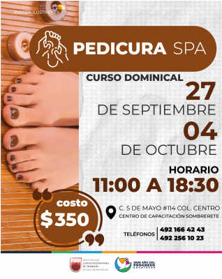 PEDICURA SPA-SEP OCT.